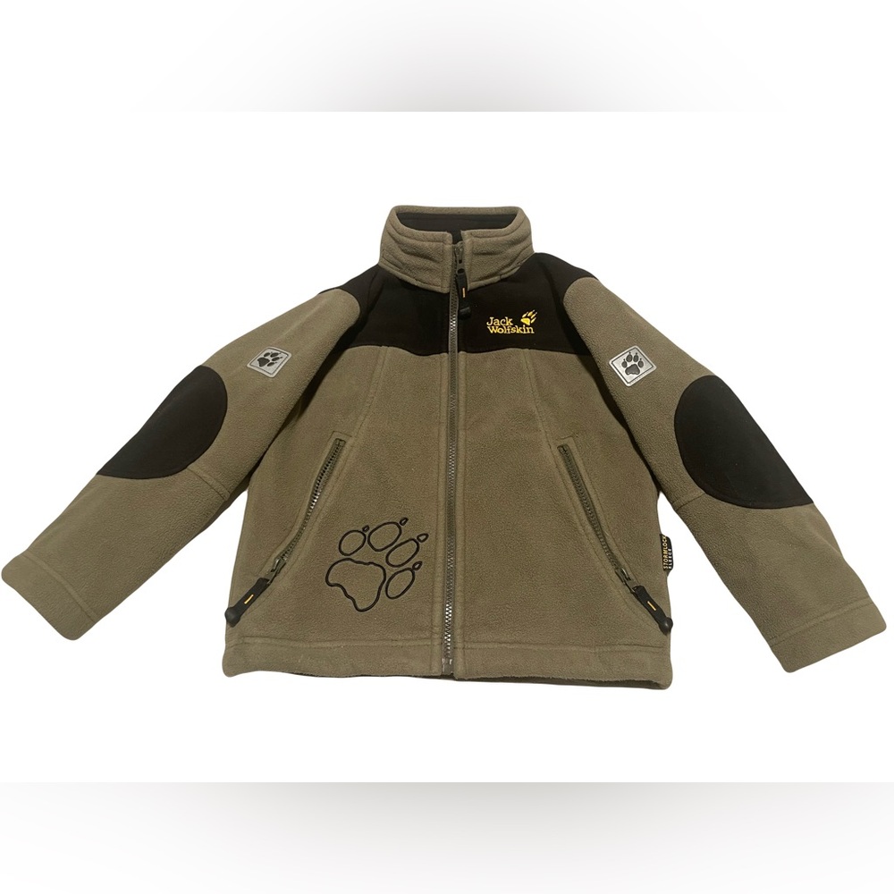 Jack Wolfskin Kids Fleece Soft Shell Jacket size 5/6